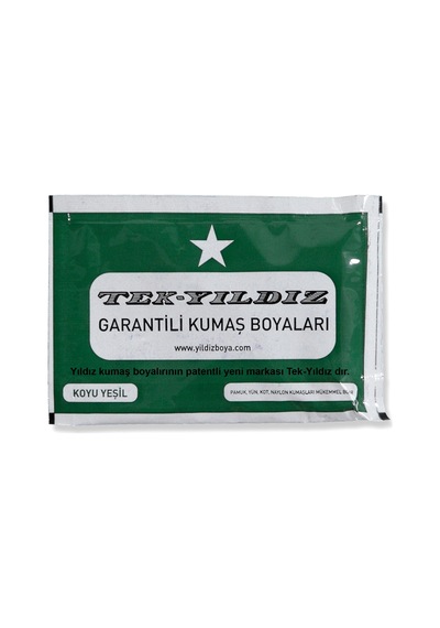 39 - Kumaş Boyası Yeşil Koyu 11 Gr 10