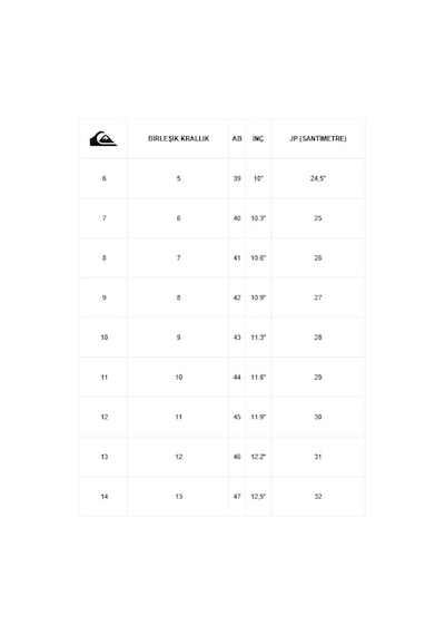 Quiksilver Rivi Slide Erkek Terlik Siyah