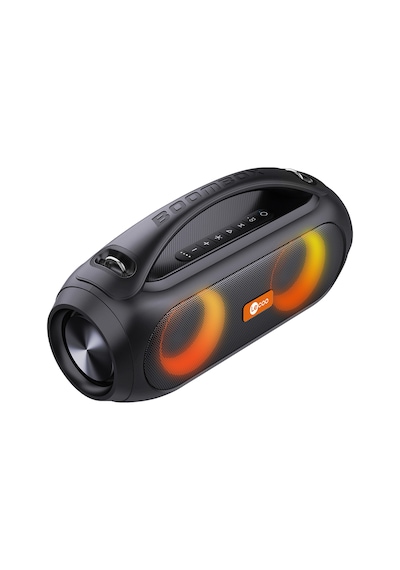 Lecoo DS152 36W Kablosuz Bluetooth 5.1 RGB IPX5 TWS Stereo Boombox Taşınabilir Hoparlör
