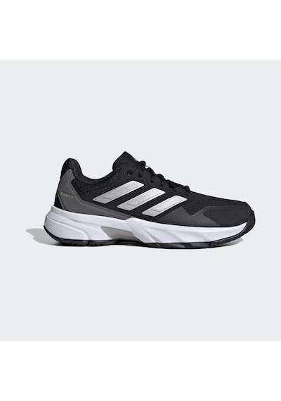 Adidas Id2458 Courtjam Control 3 Sert Kort Kadın Tenis Ayakkabısı Siyah