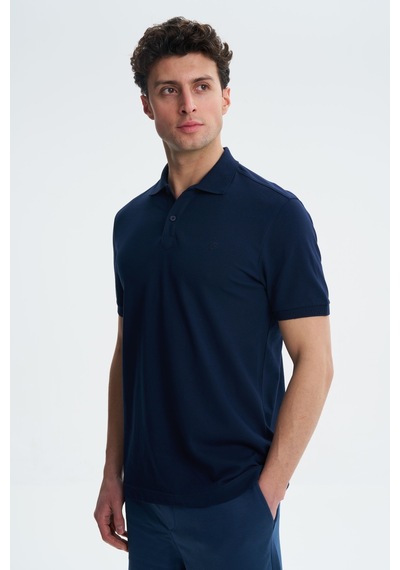 AR-MA Arma Erkek Likralı Pike Regular Fit Polo Yaka Tişört 001