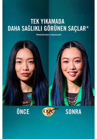 Ogx Güçlü Nemlendirici Ve Canlandırıcı Argan Oil Of Morocco Sülfatsız Şampuan 385ml + Ogx Tarak
