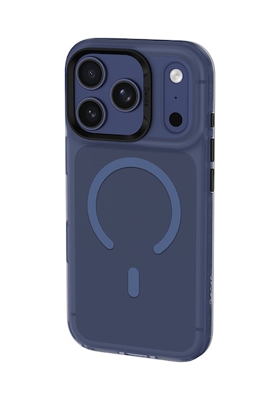 Apple Uyumlu iPhone 17 Pro Max Kılıf M-safe Şarj Özellikli Benks C-magnet Lucid Armor Kapak Mavi Mavi