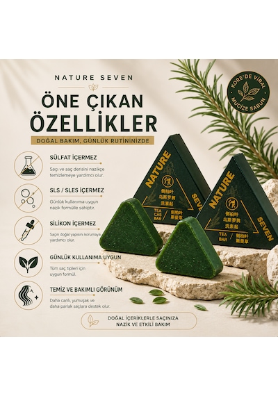 Biberiyeli Saç Bakım Sabunu Saç Dökülmesine Karşı Destekleyici Bakım İkili Set