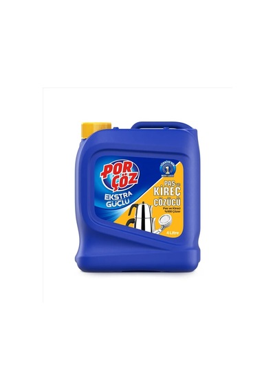 Porçöz Kireç Ve Pas Çözücü 4 Litre 8'li Paket 8'li Set