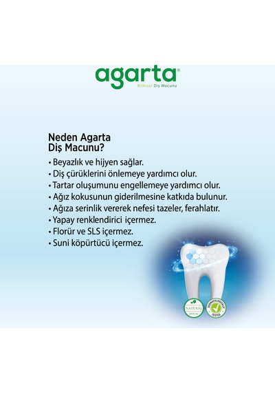 3 Adet Doğal Florürsüz Bitki Özlü Diş Macunu 100 Ml