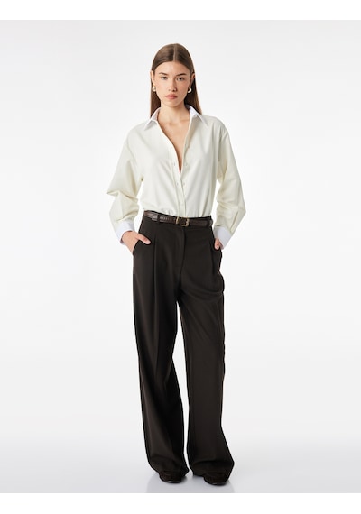 Koton Düğmeli Slim Fit Klasik Yaka Renk Bloklu Uzun Kollu Gömlek Yeşil Çizgili 7wak60049uw Koton Düğmeli Slim Fit Klasik Yaka Renk Bloklu Uzun Kollu Gömlek Yeşil Çizgili 7wak60049uw