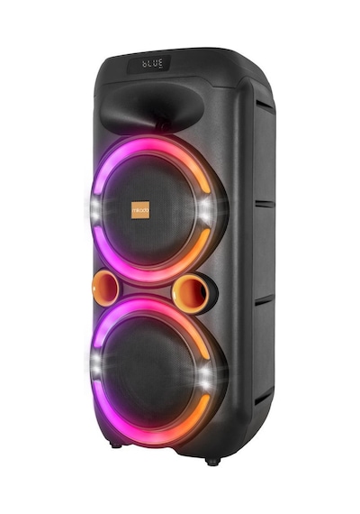 Mikado Bykalite Md-79kp 30w Işıklı Siyah 1 Uhf Uv Mikrofonlu Usb/bt/tf/tws/aux 2 Mik Girişli Type-c Şarjlı Toplantı-parti Hoparlö