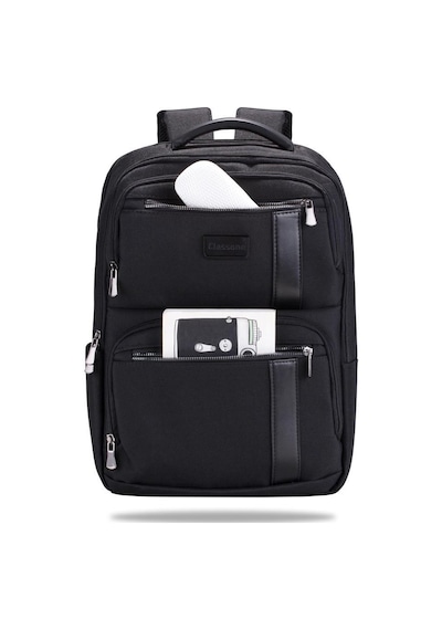 Classone Bp-bs100 Business Vıp B1 - Serisi 15.6 İnch Uyumlu Wtx Pro Su Geçirmez Kumaş Laptop Sırt Çantası -siyah Siyah