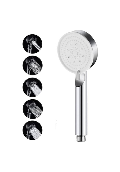 Turbo Duş Başlığı, Yüksek Basınçlı El Duşu, 5 Fonksiyonlu Duş Başlığı