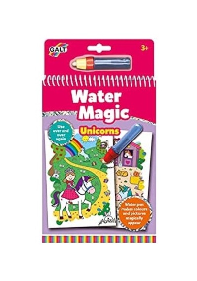 Galt Water Magic Unicorns Boyama Kitabı, +3 Yaş