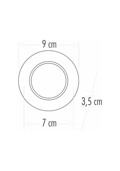 Ct 5260 8w Başak Led Spot 3 Renkli