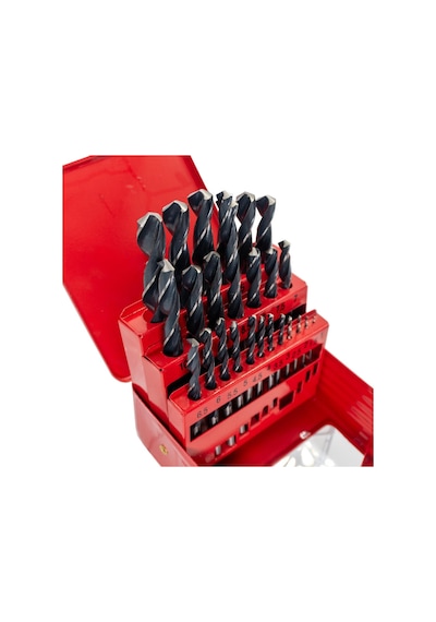 Mercure Hssst25 Metal Kutulu Hss Matkap Ucu Seti 1-13mm 25 Parça