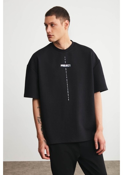 Noıssey Chulchan Shop Project Oversize Siyah T-shirt