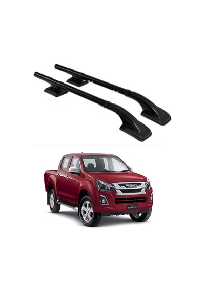 ISUZU DMAX 2012-2016 ARA ATKISIZ TAVAN ÇITASI PORT BAGAJ SİYAH