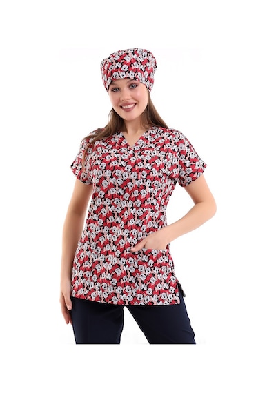 Yarasa Kol Dijital Desenli Üst - 6531 Mickey Mause-6954