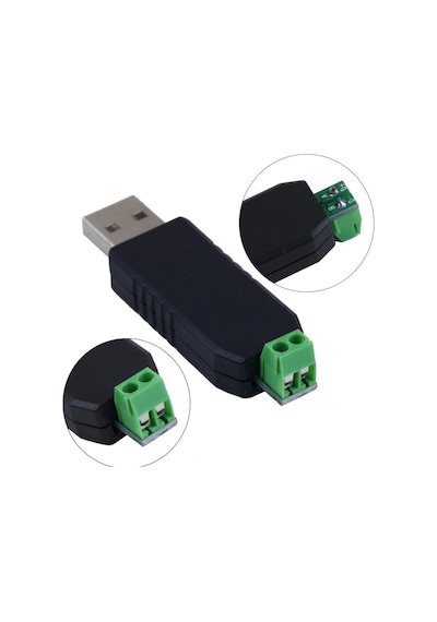 Koodmax-Usb To Rs485 Çevirici Adaptör Usb-485 Dönüştürücü Converter