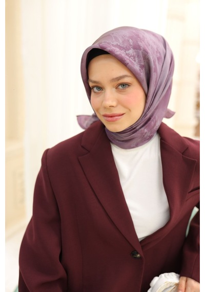 Silk Home Shiny Eşarp 75002-66 Mürdüm, Eflatun