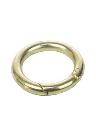 Yaylı Çanta Halkası Mekanizmalı Halka 2.7 Cm (10 Adet) Gold