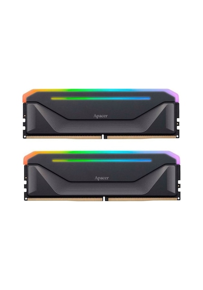 Apacer Nox Rgb 32gb 2x16gb 5200mhz Cl36 Ddr5 Siyah Gaming Ram Abab35apr0026