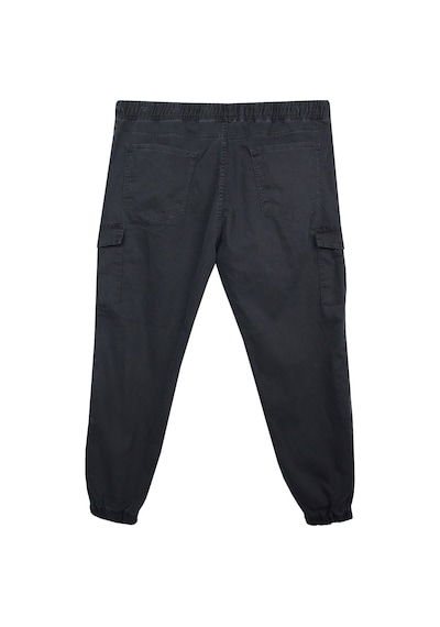 Erkek Büyük Beden 100-156 Kilo Arası İçin Uygun Kargo Cepli Jogger Kot Pantolon Antrasit Erkek Büyük Beden 100-156 Kilo Arası İçin Uygun Kargo Cepli Jogger Kot Pantolon Antrasit