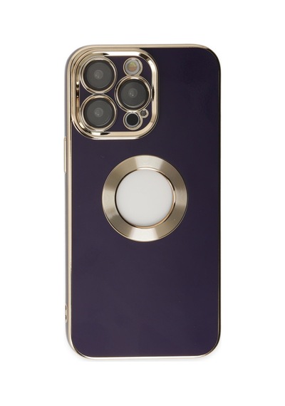 Apple iPhone  Uyumlu- 14 Pro Kılıf Store Silikon - Derin Mor