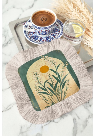 Güneş Çiçekli Saçaklı Bohem Sunum Peçetesi - Vintage Rustik Yeşil Sarı Krem Bardak Altlığı Mendil Adaçayı Koyu Gri Güneş Çiçekli Saçaklı Bohem Sunum Peçetesi - Vintage Rustik Yeşil Sarı Krem Bardak Altlığı Mendil Adaçayı Koyu Gri