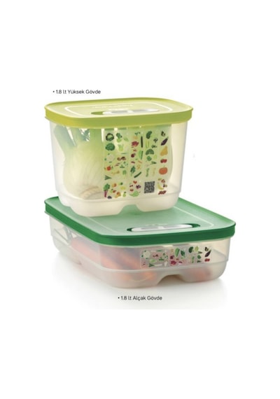 Tupperware Sera Özel Set 1.8lt Alçak ve Yüksek Gövde Esc