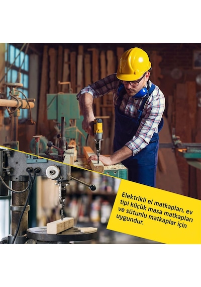 Rox Wood 0271 Kare Delik Zıvana Adaptörü 10 Mm Matkap Uçlu