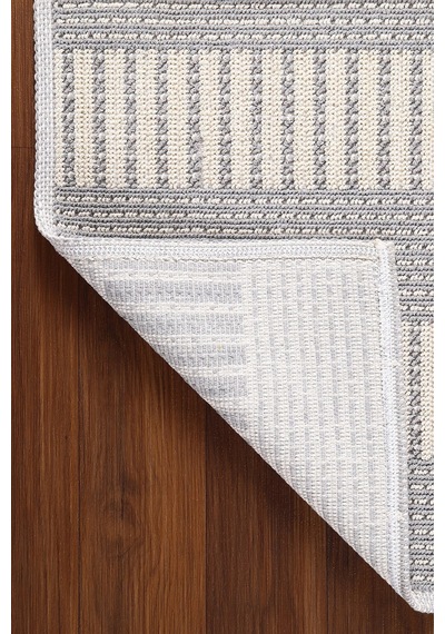 2 Li Bukle Banyo Takımı Banyo Tekstili/modern/doğal/sade/şık Kaymaz Taban -784 Gray5