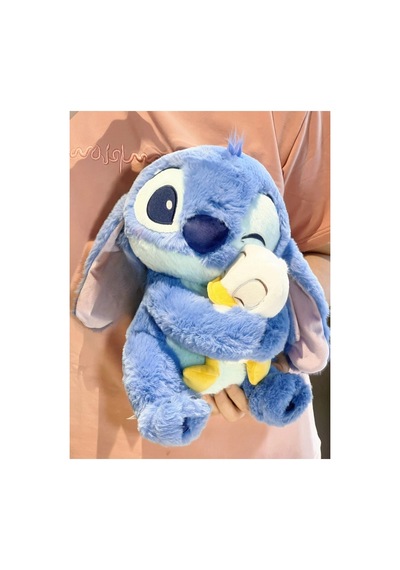 Stitch Ördek Peluş Oyuncak. Stitch Peluş Oyuncak Stich 35cm Stik Labubu Yeni Nesil Çok Renkli