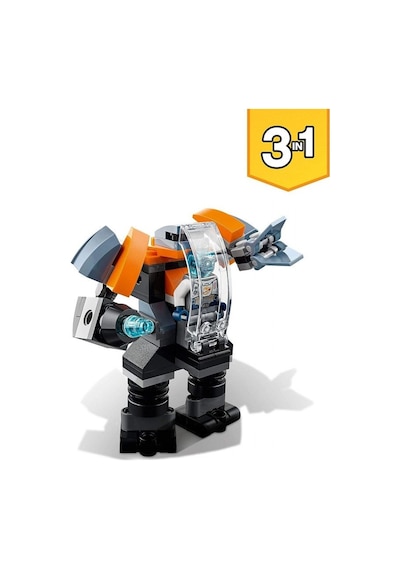 LEGO® Creator 31111 3’Ü 1 Arada Siber İnsansız Hava Aracı 113 Parça