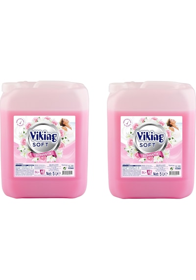 Viking Çamaşır Yumuşatıcısı Romantik 2 x 5 L