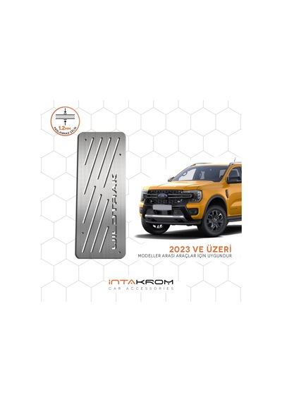 Ford Ranger Wildtrack Krom Ayak Dinlendirme Pedalı - 2023 Ve Üzeri