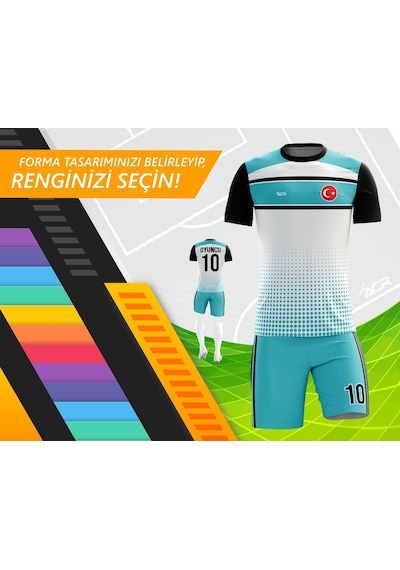 Acr Giyim Kişiye Özel Futbol Forması - Dizayn : Bant