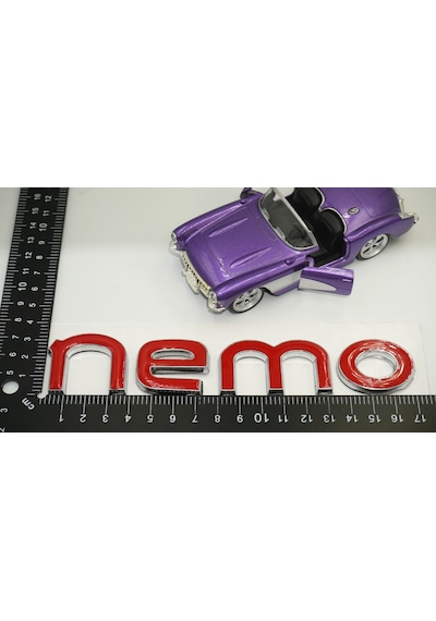 Citroen Nemo Bagaj Krom Abs 3M 3D Yazı Logo  Amblem