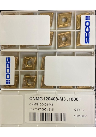 Cnmg 120408 Sert Metal Elmas Uç Seco