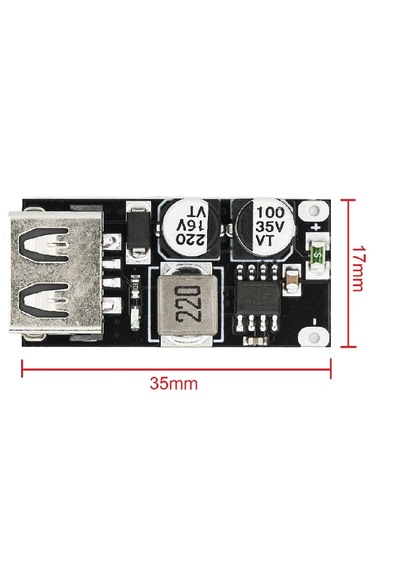 Qc2 Qc3 Hızlı Şarj Modülü Dc 6-32 V 24 W To 5 V Usb Cep Telefonu