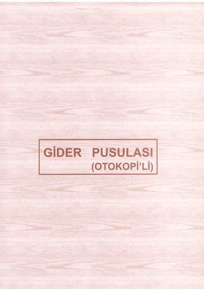 DİLMAN OTOKOPİLİ GİDER PUSULASI 2 NÜSHA 50 YAPRAK