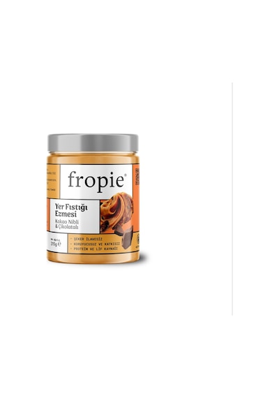 Fropie Kakao Nibli ve Çikolatalı Yer Fıstığı Ezmesi 315 G