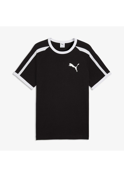 Puma T7 Ringer Erkek Siyah T-shirt 635242