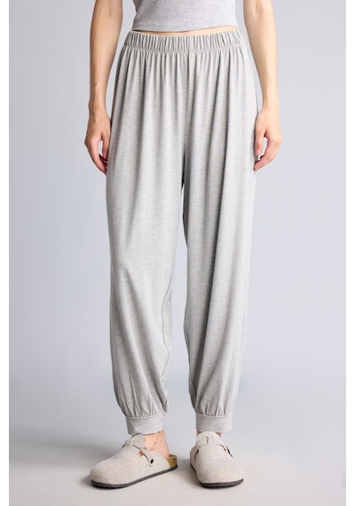 Defacto Regular Fit Elastik Bel Gri Melanj Eşofman Altı I0698ax26augr93 Gri-gr93