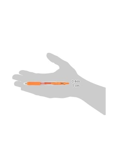 Zebra Sarasa Clip Jel Kalem 0.7 Mm Kırmızı Turuncu Genel