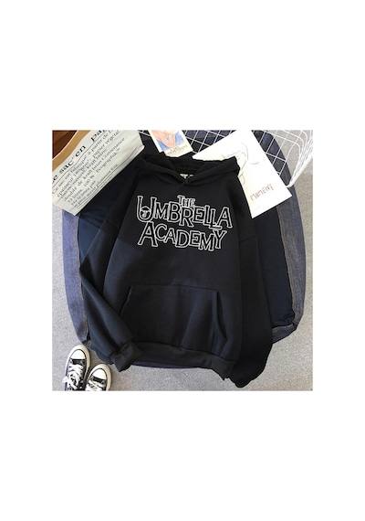 Tarzsokak Siyah Unisex Şemsiye Akademisi Kapüşonlular Boy Öğrenci Kapşonlu Harajuku Rahat Bay B Tarzsokak Siyah Unisex Şemsiye Akademisi Kapüşonlular Boy Öğrenci Kapşonlu Harajuku Rahat Bay B