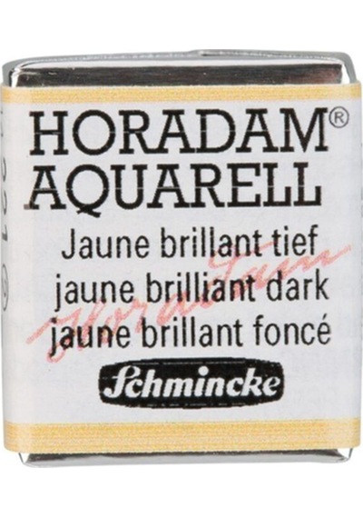 Schmincke Horadam Aquarell Artist Sulu Boya Jaune Brilliant Dark Yarım Tablet