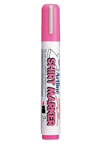 Artline Shirt Marker Kalemi 2Mm Fosforlu Pembe