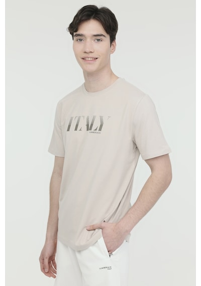 Lumberjack Ml Owen 11ıtl1067 4fx Bej Erkek Kısa Kol T-shirt Bej