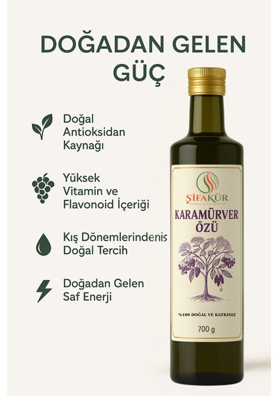 Şifakür Karamürver Özü %100 Doğal Katkısız Rafine Şekersiz Doğal Tatlandırıcı 700g