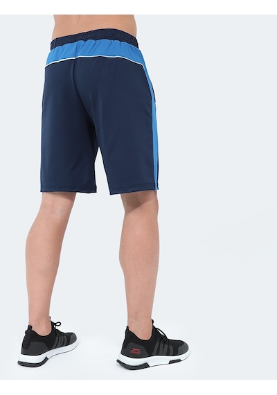 Slazenger RAGUEL Erkek Cepli Fıtness Lacivert Şort