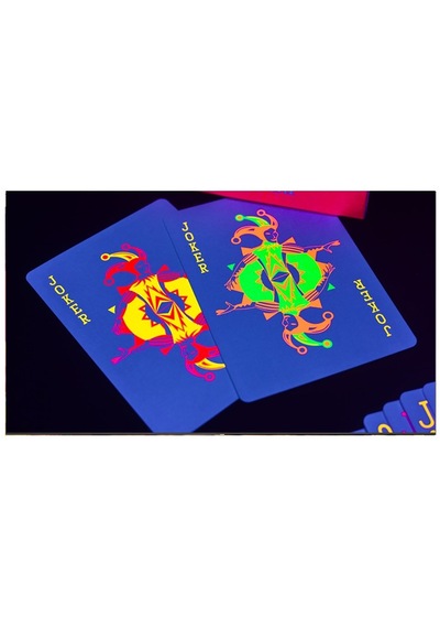 Mpc Quad Fluorescent Oyun Kağıdı Koleksiyonluk İskambil Kartları